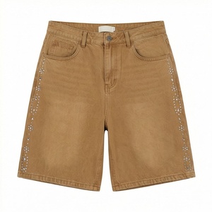 Short en jean pour homme, dernier design, respirant, confortable, tendance, style strass, décontracté, streetwear - Product Image 1
