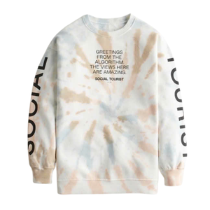 Automne hiver surdimensionné Vintage Pantone colorant t-shirt 100% coton fait à la main au Vietnam Streetwear décontracté coupe ample - Product Image 4