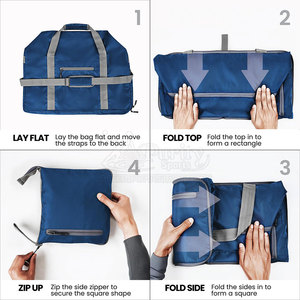 Bolsas deportivas de poliéster para gimnasio, MOQ bajo, bolsas deportivas cómodas, bolsas deportivas de alta calidad para hombre - Product Image 3