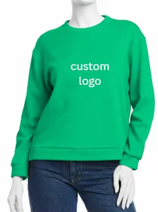 Sudadera con Capucha para Mujer con Logotipo Personalizado, 100% Algodón, Tejido de Punto, Serigrafiada, Hombros Caídos, Manga Larga, 200g, Ropa de Otoño - Product Image 3