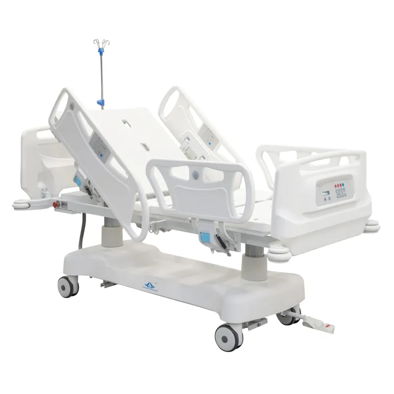 Mn-eb003a tıbbi ekipman ABS yan korkuluklar 5 fonksiyon elektrikli hastane yatağı