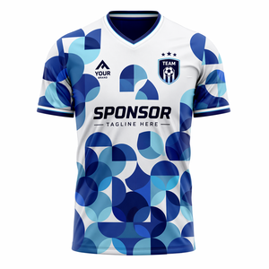 Tenues d'équipe de football personnalisées, ensemble maillot et short de football, polyester 100% premium, impression par transfert thermique, grande taille, PUFFIN SPORTS - Product Image 2