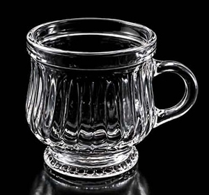 Vaso de Vidrio para Té de 120 ml con Asa, para Bebidas, Té, Café, Leche, para el Hogar, Cocina, Restaurante, Cafetería y Uso Diario - Product Image 3