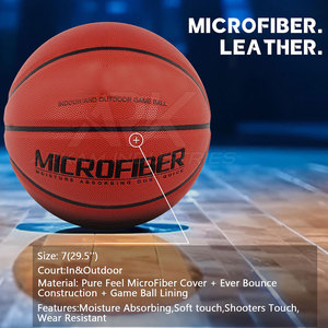 Balón de Baloncesto de Entrenamiento con Cubierta Resistente y Agarre Firme para Práctica y Partidos - Product Image 5