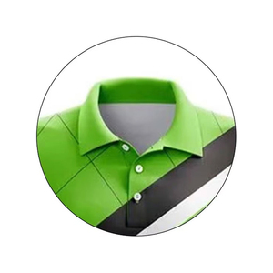 เสื้อโปโลลำลองผู้ชาย แขนสั้น ใส่สบาย แฟชั่นฤดูร้อน สำหรับผู้ใหญ่ - Product Image 2