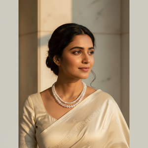 Collar de cuentas de piedra lunar arcoíris brillante para mujer - Ideal para bodas y ocasiones de regalo - Product Image 5