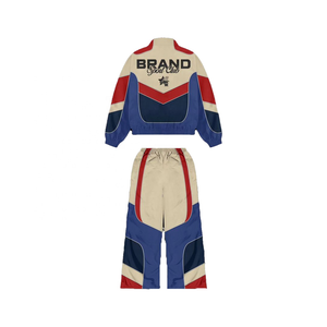 2026 New Fashion <b>Track</b> Suit 2 Piece Set Windbreaker <b>Jacket</b> Nylon Tracksuit <b>for</b> <b>Men</b> OEM & ODM Service - Product Image 2