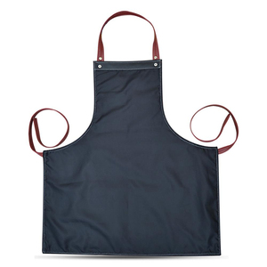 Delantal Unisex de Cuero Genuino con Cuello Ajustable, Transpirable, de Secado Rápido, con Detección de Agujas, Fusión sin Costuras, Uniforme de Trabajo Profesional - Product Image 2