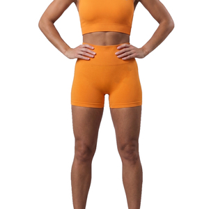 <b>Women</b> Athletic <b>Compression</b> <b>Shorts</b> Stretch Fitness Exercise Gym Running Training Yoga <b>Shorts</b> Custom Logo Activewear Manufacturer - Product Image 4
