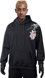 Sudadera con Capucha de Manga Larga, Estilo Urbano, Corte Regular, Logotipo Personalizado, Bolsillo, Transpirable, Unisex, 100% Algodón Felpa, Informal - Product Image 2