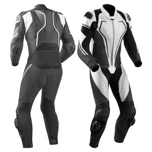 Traje de Motocicleta de Cuero Genuino Premium para Hombre con Equipo de Protección, Ideal para Carreras, Turismo y Aventuras en Carreteras Largas - Product Image 2