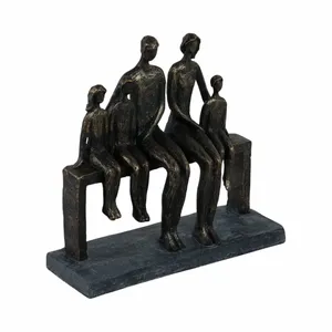 Escultura Metálica Decorativa Minimalista, Arte Moderno Contemporáneo para Decoración del Hogar, Figura de Serpiente de Aluminio Chapada en Oro Hecha a Mano - Product Image 2