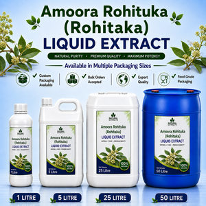 Amoora Rohituka Liquid Extract Natural <b>Herbal</b> <b>Supplement</b> Food Grade Export Quality Bulk Packaging - Product Image 1