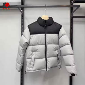 Vestes d'hiver matelassées imperméables et respirantes de qualité supérieure personnalisées pour hommes, prix de gros, fourniture d'usine - Product Image 2