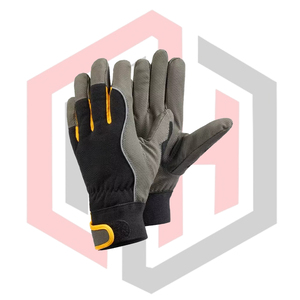 Rigger Work Gloves Leather Size <b>S</b> Smooth Texture Heavy Duty Reflective Cut Resistant Anti-Chemical Breathable Tear-Resistant - Product Image 1