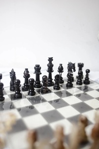 ILAHI's Eco-Friendly Rustic Polished Rectangle <b>Chess</b> <b>Board</b> Game 100% Handmade Pure Wood Animal/Love Style Customized Size <b>Chess</b> - Product Image 4