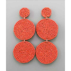 Nuevos pendientes de diseño ovalado en color verde rani para mujer, hechos a mano con cuentas de semillas, estilo TEACHER, pendientes con cuentas decorativas. - Product Image 5