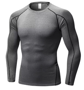 Custom Logo Breathable Compression Rash Guard Long Sport Style Fitness MMA Shirt Portable Sublimated Design Newest OEM Service - Product Image 4