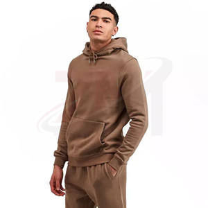 Ropa Casual Color Marrón, Ropa para Hombre, Nueva Colección, Conjuntos Deportivos para Hombre, Unisex, Dos Piezas Según Demanda Personalizada - Product Image 2