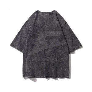 T-shirt décontracté pour femme effet délavé, coutures de qualité supérieure, coupe confortable pour les activités de plein air et le quotidien - Product Image 2