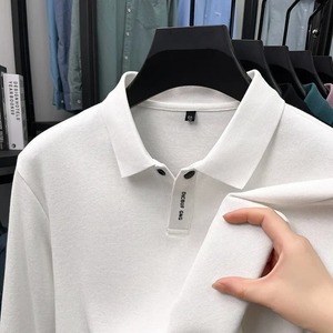 เสื้อโปโลผู้ชายคุณภาพสูง โพลีเอสเตอร์ สำหรับใส่เล่นกอล์ฟ พิมพ์ลาย ปักลาย 3 มิติ แขนยาว ผ้าฝ้าย 100%  รับทำโลโก้ตามสั่ง ไซส์ใหญ่พิเศษ - Product Image 3