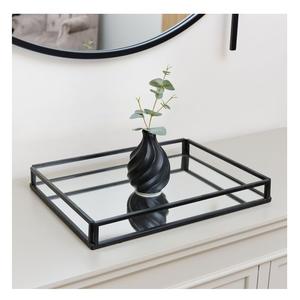 Classic Metal And <b>Mirror</b> Tray For Elegant Tabletop Display And Serving With Strong Structure And Stylish Appearance - Product Image 2