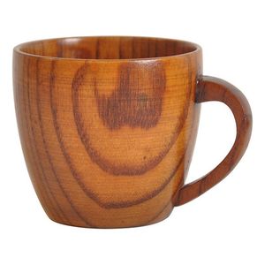 Taza de Madera Hecha a Mano, Taza de Café de Madera Maciza Natural con Acabado Rústico, Ecológica, para Cocina, Hogar y Comedor - Product Image 1