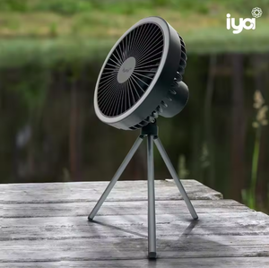 Ventilador USB Inalámbrico Iya para Camping con Luz, 3 Aspas Giratorias, Silencioso, para Uso en Exteriores/Auto/Mesa, CF-2206 - Product Image 3