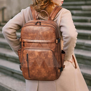 Factory Direct Supply Leather <b>Backpacks</b> Online Sale Leather <b>Backpacks</b> Custom Design Leather <b>Backpacks</b> - Product Image 5
