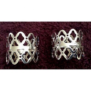 Unique Copper Embossed Design Stainless Steel Design Elegant Decoration Napkin <b>Ring</b> High Quality Royal Napkin <b>Ring</b> - Product Image 4