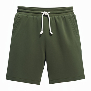 Pantalones Cortos Deportivos de Algodón Grueso para Hombre, de Cintura Media, de Secado Rápido, Transpirables, para Gimnasio, Correr y Uso Urbano, Venta al por Mayor - Product Image 3