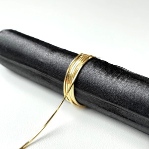 Cadena compacta japonesa Au750 tipo serpiente por metro, cadena de oro macizo Au750 al por mayor. - Product Image 2