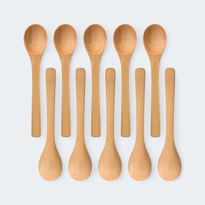 ช้อนเค้กไม้สุดฮิตสำหรับงานปาร์ตี้และอีเว้นท์ ช้อนเสิร์ฟไม้แบบไม่ใช้ซ้ำได้ ราคาขายส่ง - Product Image 3