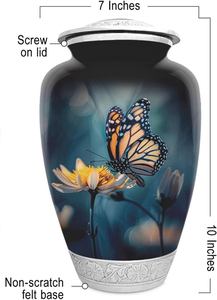 โกศบรรจุอัฐิสำหรับผู้ใหญ่ สไตล์อเมริกัน สำหรับตกแต่งงานศพ โกศฝังศพสำหรับชายและหญิง โกศทำมือ - Product Image 2