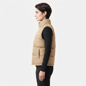 <b>Women</b> Fashion <b>Padded</b> Vest Jacket Sleeveless Quilted <b>Winter</b> Wear High Neck Outdoor Wear - Product Image 5