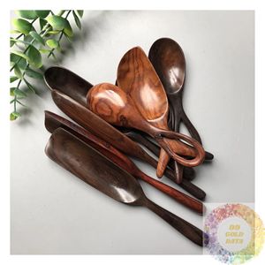 Wooden Spoon Natural Rustic Kitchen Decor Handmade Farmhouse Utensil for Home Table Setting Restaurant Cafe and Gift Shops - Product Image 4