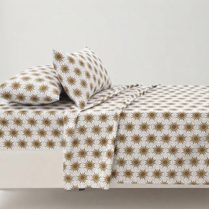 Dawn Bedsheet and 2 <b>pillow</b> in Set Modern Geometric Printed Cotton Flat Sheet 150 Tc - Product Image 4