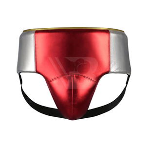 <b>Groin</b> Guard Muay Thai Guard 2026 Comfortable High Quality Pu Leather Karate Muay Thai Boxing <b>Groin</b> Cup Guard <b>Protector</b> - Product Image 1
