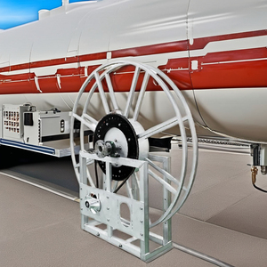 รีลท่ออลูมิเนียมธรรมชาติ2 "การบินห่อตัวเดียวอุปกรณ์บริการน้ำมันรับประกัน1ปีแรงดันไฟฟ้าทำงาน12V 500W - Product Image 1