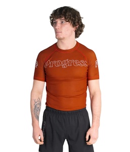 Sublimación personalizada impresa protección UV camisas de compresión surf BJJ MMA Spandex Rash Guard adultos niños Jiu Jitsu Rashguard - Product Image 6