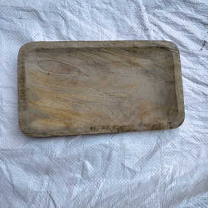 Plateau rectangulaire en bois de mangue naturel, fait main, pour fruits, en-cas, desserts, vaisselle, au meilleur prix - Product Image 6
