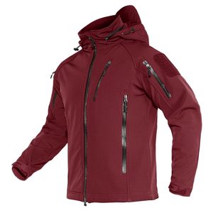 เสื้อแจ็คเก็ตกันน้ำกันลมบุผ้านวมสำหรับผู้ชายแบบขายส่ง รับผลิตตามสั่ง (OEM) ผ้าไนลอนแคนวาส แฟชั่นสำหรับกิจกรรมกลางแจ้ง - Product Image 3