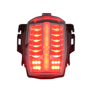 R15 2017-2022 Motorcycle Integrated Signal LED <b>Tail</b> Light Rear Brake Lamp Turn Signal Smoke Lens - Product Image 1