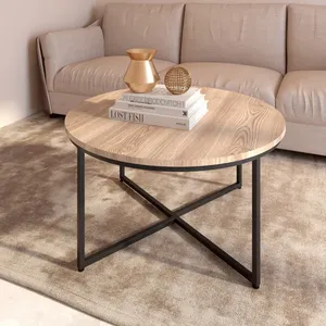 Premium Hallway Metal <b>Table</b> with Gold Decorative Base FurnitureExport Quality Eco-Friendly Metal Coffee <b>Table</b> with <b>Adjustable</b> - Product Image 4