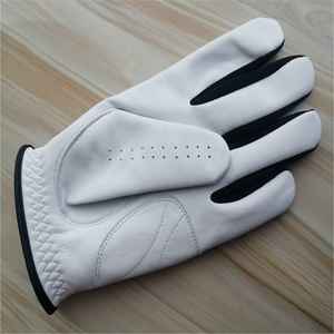 Guantes de Golf de Cuero Genuino para Zurdos con Correa de Muñeca Ajustable y Cierre de Gancho/Presilla para Hombres, Uso en Exteriores - Product Image 6
