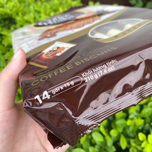 Perfectly Baked Coffee Crackers 210g Crispy <b>Biscuit</b> Snack Vietnam Factory ODM| Sampling Services Available - Product Image 4