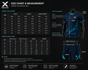X Sports City Men Sportswear Team & Sports Uniforms <b>Set</b> 100% Polyester OEM/ODM Multiple Color 100% Customized Digital Printing - Product Image 6