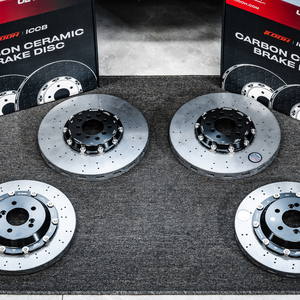 Discos de Freno de Aluminio de Diseño Personalizado ICOOH, 2 Piezas, para <span class=keywords><strong>Mercedes</strong></span> GT63C S63 S66 AMG A2314230712, Rotor de Cerámica de Carbono Trasero - Product Image 6