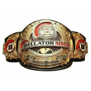 Wrestling Style Award <b>Belt</b> with Durable Leather Strap and Ornate <b>Gold</b> Plates for Martial Arts Events and Team Celebrations - Product Image 4