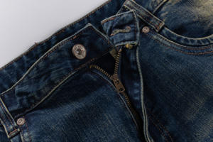 Jean ample décontracté pour homme, style gothique vintage, imprimé animal brodé, tendance printemps-automne, en denim élastique et élégant - Product Image 4